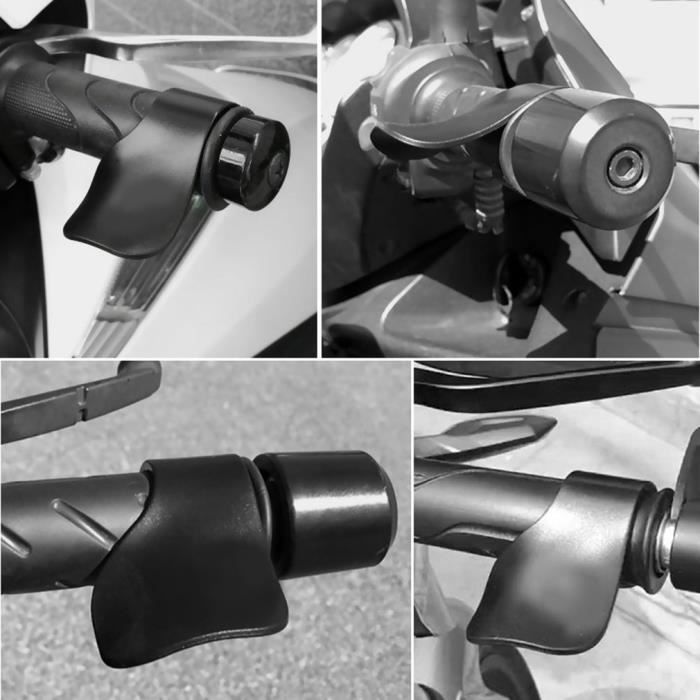 Poignées d'accélérateur moto universelles aide au régulateur de vitesse de  poignet crampon de repos - Cdiscount Bricolage