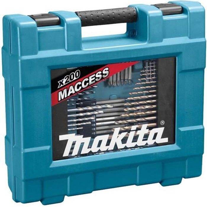 Makita Set emboutsforets 200 pcs - vue 2