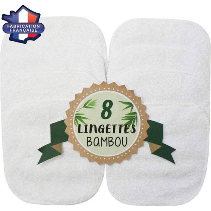 Lingettes Lavables X8 En Eponge Douce Ecologiques Fabrication Francaise Cdiscount Puericulture Eveil Bebe