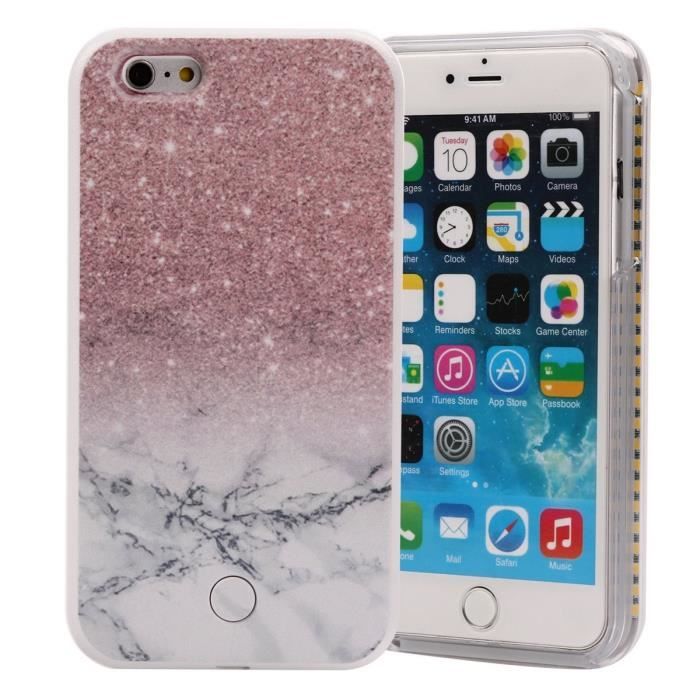 coque iphone 6 lumineuse selfie