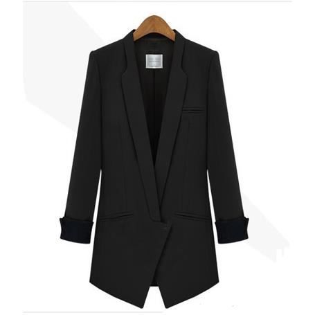 blazer femme noir