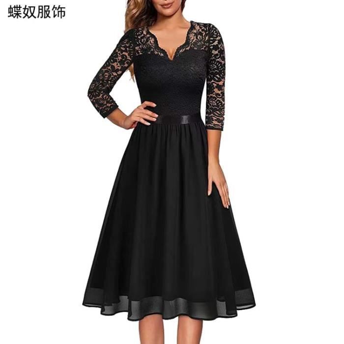 Robe classique noir store