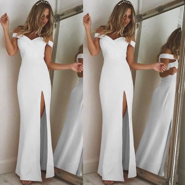 Hotskynie Longue Robe De Soiree Formelle Robe De Bal De Demoiselle D Honneur Pour Les Femmes Sfw71211312wh Kaki Kaki Achat Vente Robe De Mariee Cdiscount