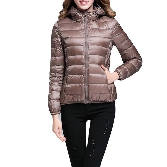 Doudoune legere courte best sale femme