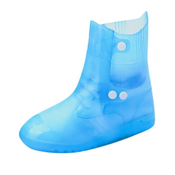 Couvre-chaussures Imperméables Réutilisables  37-39, Blanc Court Couvre Chaussures De Pluie Moto Pluie Neige Et Boue 96158473