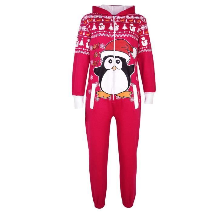 Pyjama 'Pingouin' - 2 pièces - Blanc - 15.00