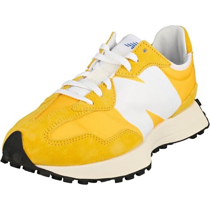 Baskets New Balance 327 MS327LI1 - Homme - Jaune Blanc - 42.5 EU Jaune  blanc - Cdiscount Chaussures