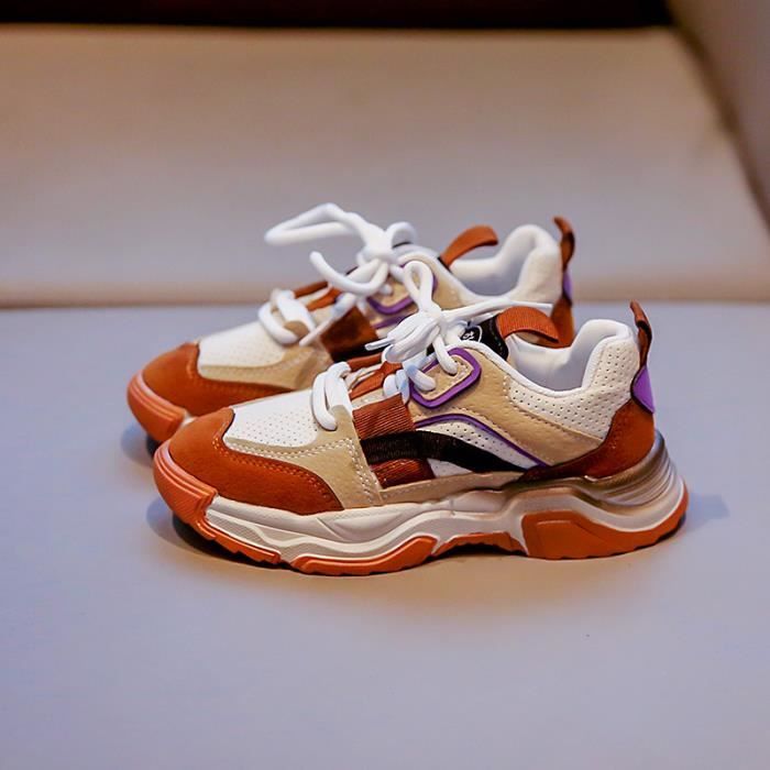 Chaussures De Randonnée Enfants Mishansha - Antidérapantes Et Respirantes - Taille 24 à 38 - Garçon/Fille