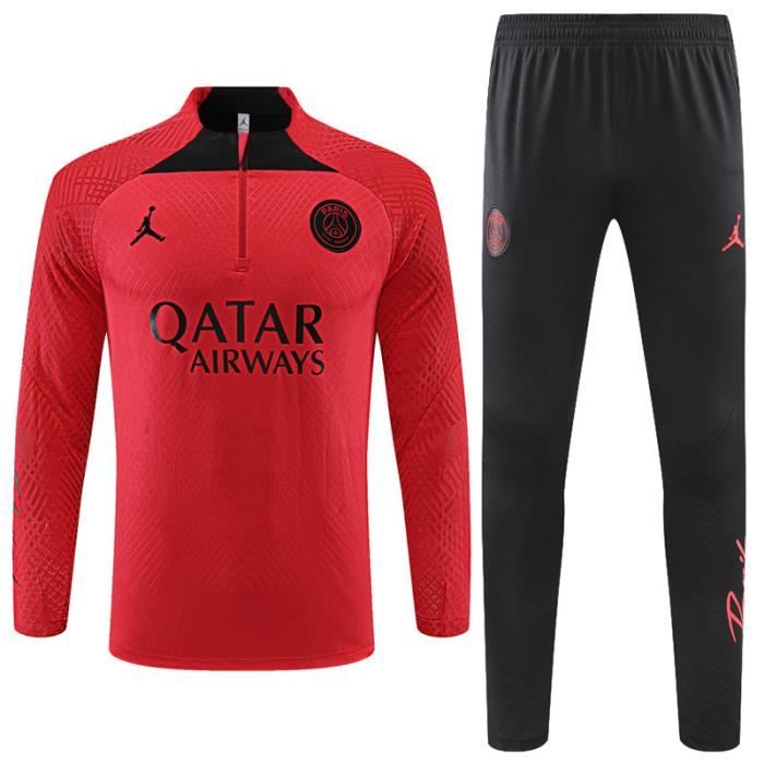 Maillot de Foot Maillot PSGx PARIS Authentique 2023 Saison Ensemble Survetement Foot Homme Adulte Football Veste Zippee et Pantalon Cdiscount Appareil Photo