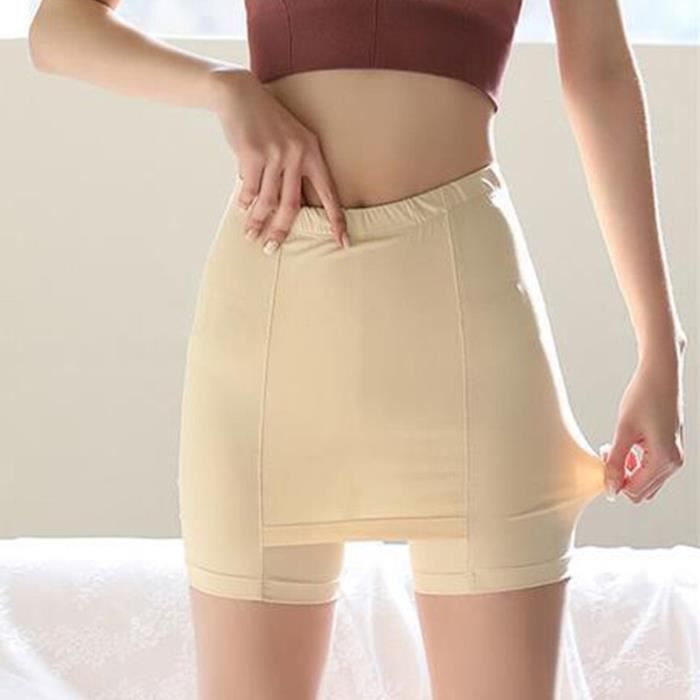 Culotte Gainante Taille Haute Pour Femmes - Soie Glacée, Effet Rehaussant Fessier, Confort Quotidien (lot De 2)