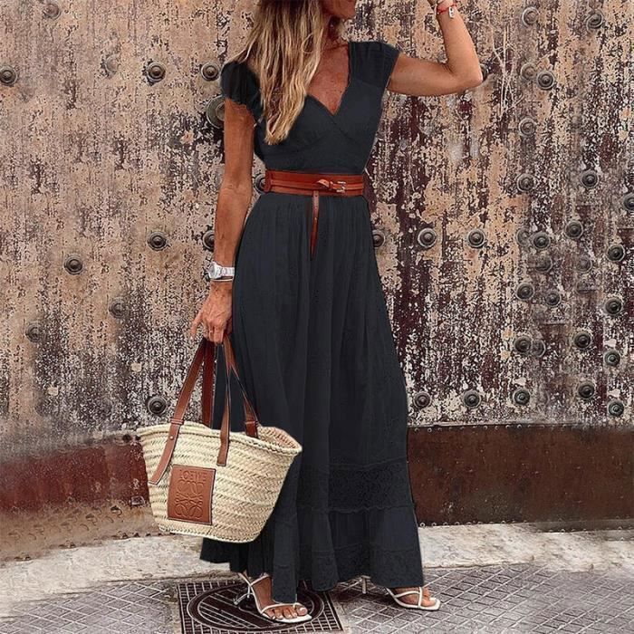 Robe a panneaux longue outlet