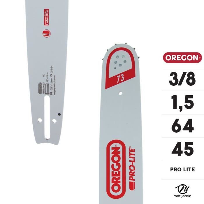 Guide tronçonneuse Oregon 45 cm. 3/8 Guide tronçonneuse Oregon 45 cm. 3/8
