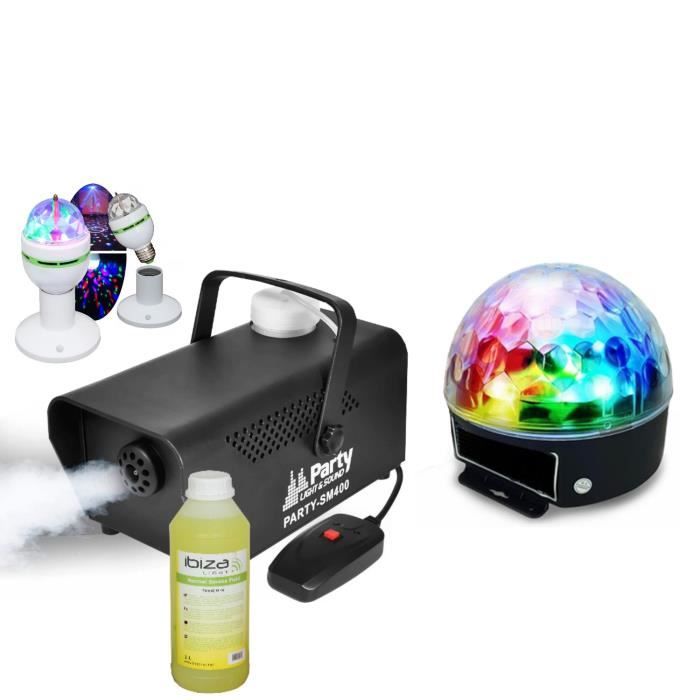 2 Jeux De Lumiere Machine A Fumee 400w Produit Ideal Soiree Dansante Famille Anniversaire Enfant Ado Adulte Pa Dj Sono Mix Cdiscount Tv Son Photo