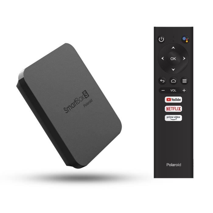 Android TV BOX 4K HDR 10 - Accès direct Netflix, , Chromecast, Pirme  Video, Google Assistant - Stockage 8 Go - RAM 2Go - Cdiscount TV Son Photo