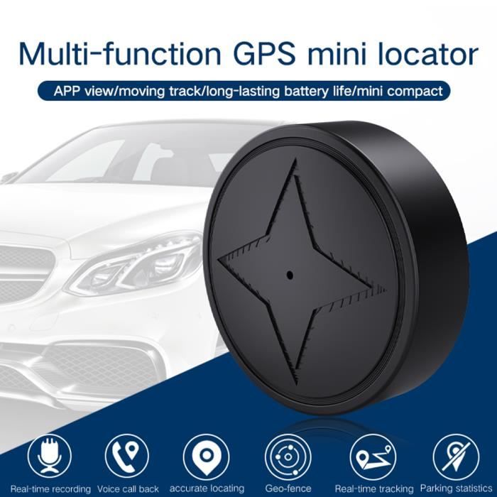 Mini traceur GPS à aimant puissant, Couverture Globale Complète Lacator GPS Avec Mic, pour moto camion enfants