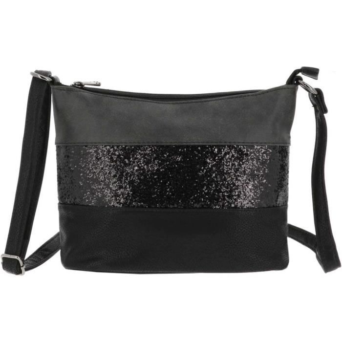 Sac Cœur Paillettes Fille Mini Sac à Bandoulière Cœur Paillettes Pour Fille - Porte-Monnaie Enfant Léger Et Mignon - Cadeau Princesse Fermeture éclair Imperméable
