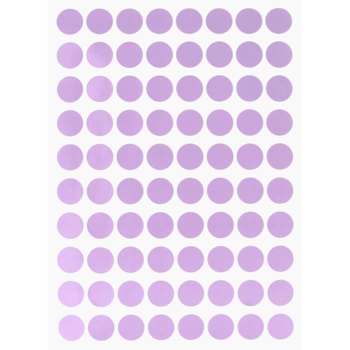 Autocollants Ronds De Code Couleur 65 Mm (2.6 Pouces) - Lot De 25 étiquettes Par Couleur, 32 Couleurs Au Choix - Adhésif Permanent