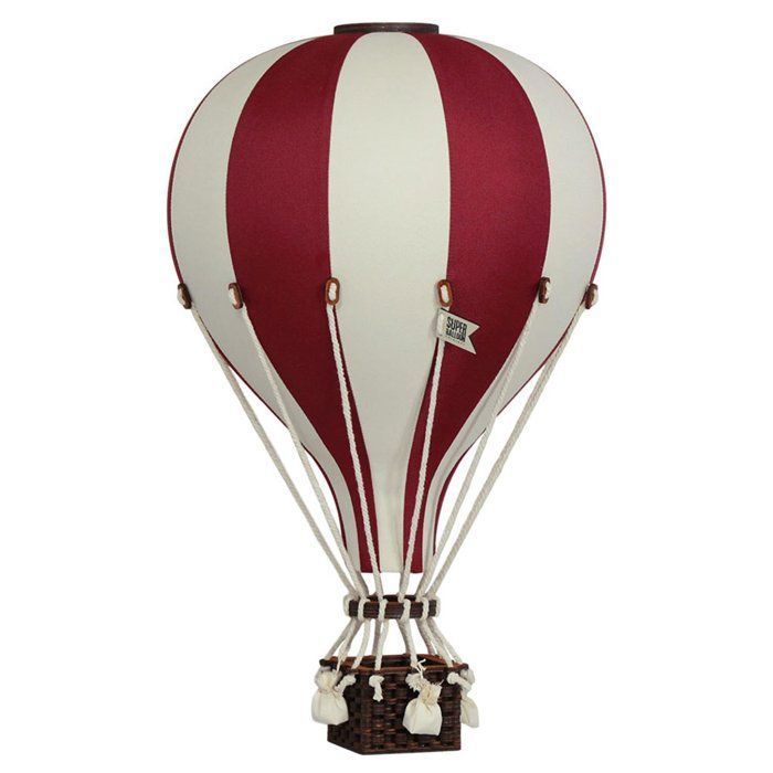Montgolfiére décorative - Bordeaux - Taille S