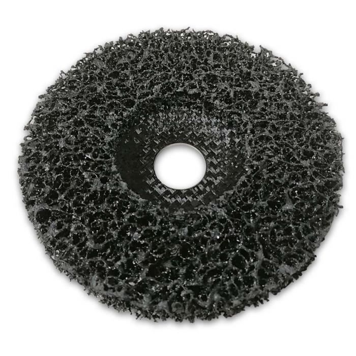 Roue abrasive SILVERLINE 125 mm Nylon non tissé Carbure de silicium Meuleuse d'angle
