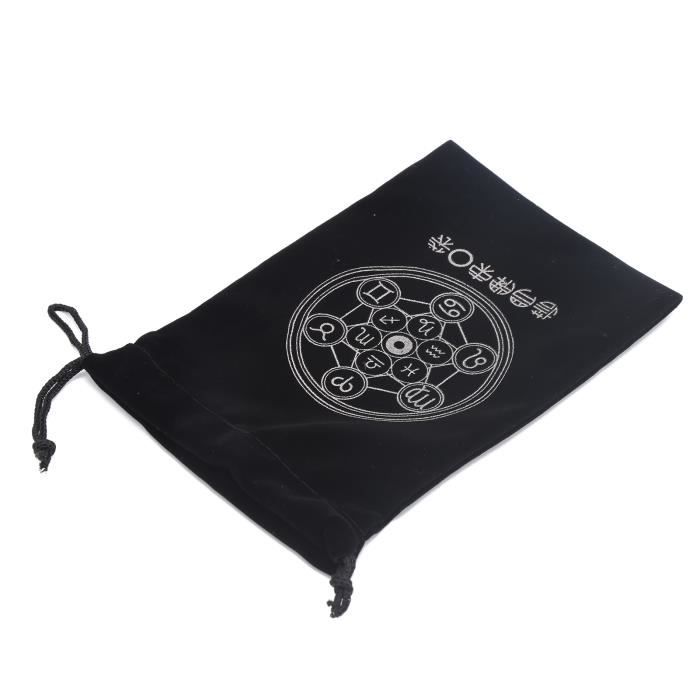 Cuque Sac de tarot Velours Tarot Sac Cordon De Rangement Pochette Sac