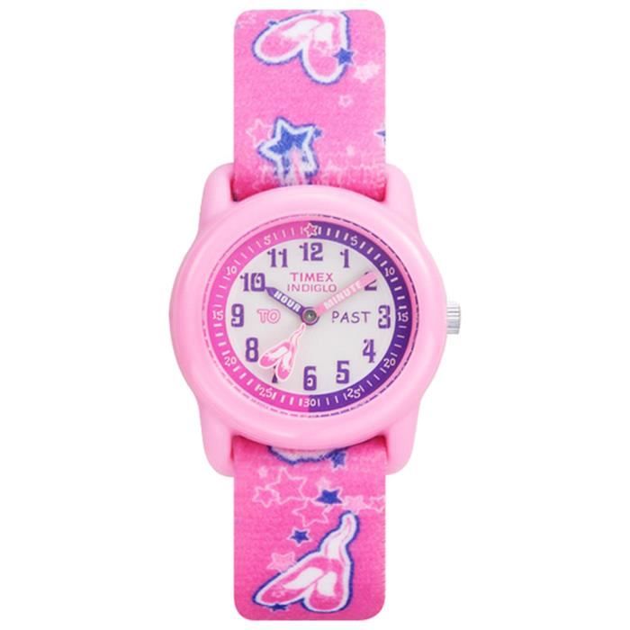 TIMEX Montre Rose Ballerine Montre Enfant Collection TIMEX Kids