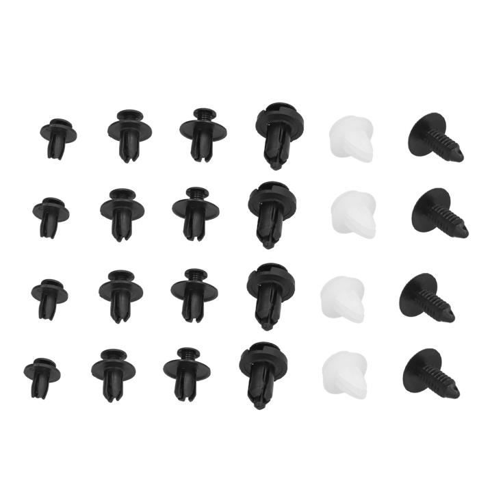 Lot De 50 Clips De Fixation Carrosserie Pour Mercedes Sprinter Mk3 - Blanc, Compatibles Avec Garnitures Latérales