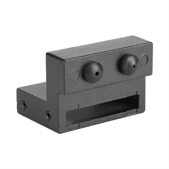 Leylor Butée De Porte De Grange - 1 Paire De Pièce De Rechange De Butée De Porte En Alliage De Zinc Pour Rail De Porte De Grange Coulissante