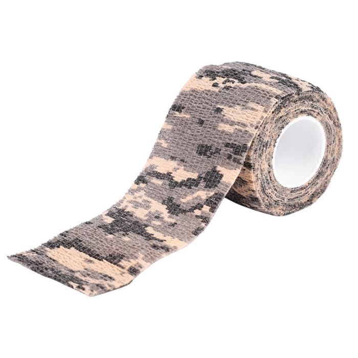 Ruban Adhésif Kaki Mil-Tec 4,5 M – Auto-agrippant (type Scratch) Pour équipement Militaire