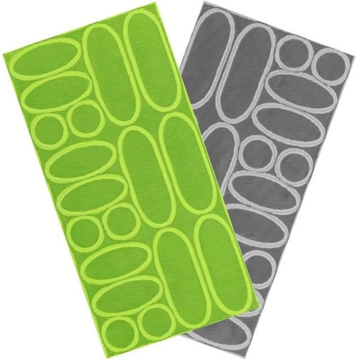 Autocollants réfléchissants T'nB Urban Moov - Jaune/Gris - Visibilité jusqu'à 100m