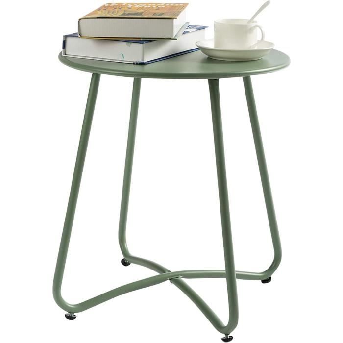 Table ronde pliante blanche 122cm Table d'appoint Interieur Exterieur Jardin Camping Réceptions KZ GARDEN