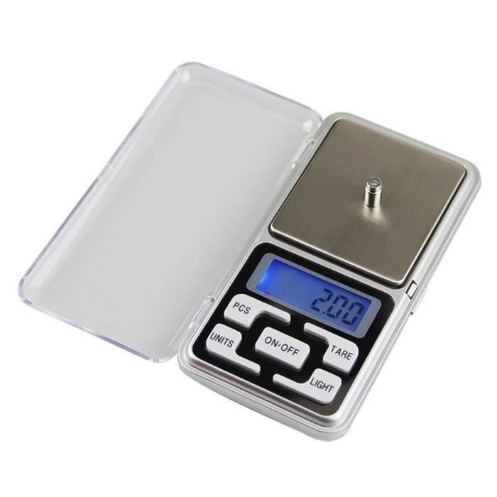 Balance Précision Dipse TP-500 2000g X 0,1g - Plateforme Extra Grande Poche Or Bijoux