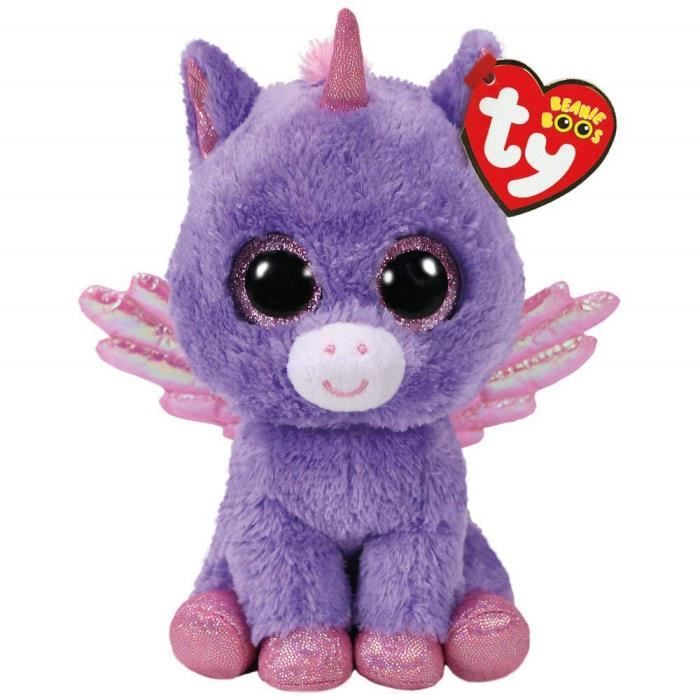 Peluche Blitz La Licorne Beanie Boo S Ty Large 42 Cm Animal En