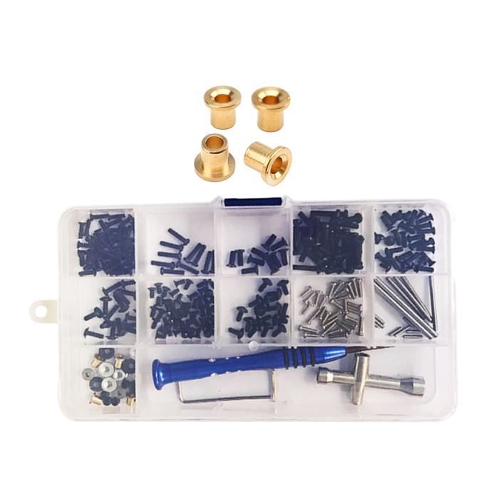 Kit De 316 Pièces Vis Et Outils Pour Voiture RC WLtoys 144001 1/14 - Vis M2 M2.5 M3, Kit De Réparation Complet
