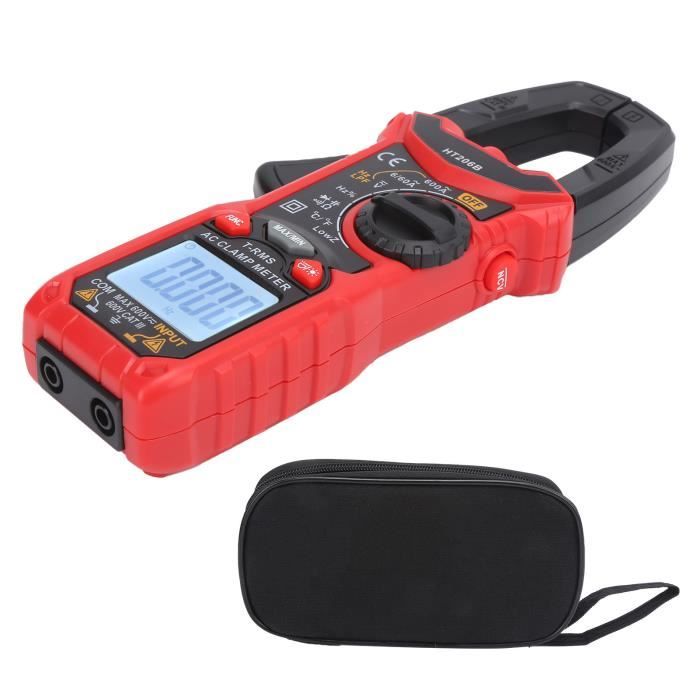 Multimètre Numérique BTMETER 600V CAT III - Testeur Tension, Continuité, Ohmmètre, Auto-range, Fait En Chine