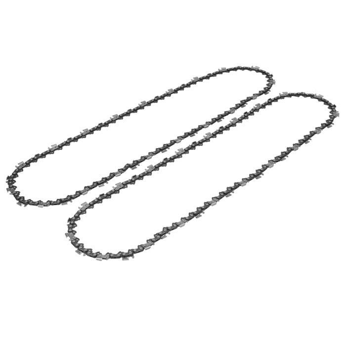 Wanjorlay 2 Chaînes De Tronçonneuse 20 Pouces 76 Maillons 0.325" 0.058" – Remplacement Robuste Pour Coupe De Bois
