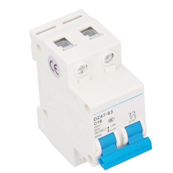 Disjoncteur Différentiel 230V 63A 30mA Type A - BYDB1L-63 - Pour Tableau électrique Sur Rail DIN - Protection Personnes Et Biens