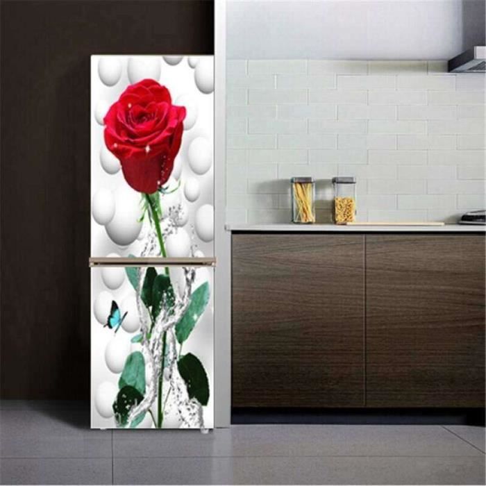 Autocollant Vinyle Pour Frigo – Blanc Mat 60x150 Cm – Décoration Facile Pour Cuisine, Bureau, Meubles Lisses - 2