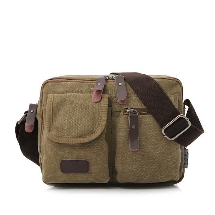 Sacoche en store toile homme