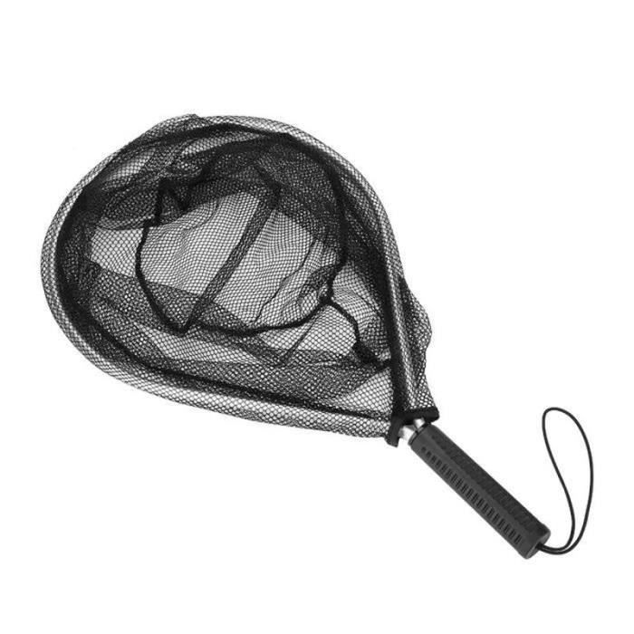 Épuisette De Pêche PLUSINNO – Maille Caoutchouc Souple – Pour Truite, Bar – Neuf