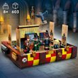 LEGO 76399 Harry Potter La Malle Magique De Poudlard, Jouet Personnalisable, Création d'Accessoire et Personnages, Enfants 8 Ans-1