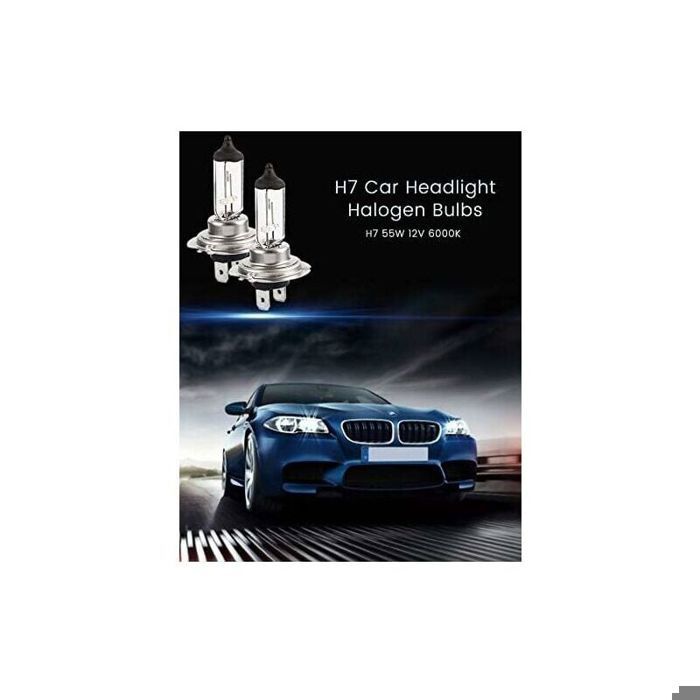 Lot De 10 Ampoules Phares H7 12V 55W - Compatibles Voiture, Camionnette, Norme ECE, Filtre UV