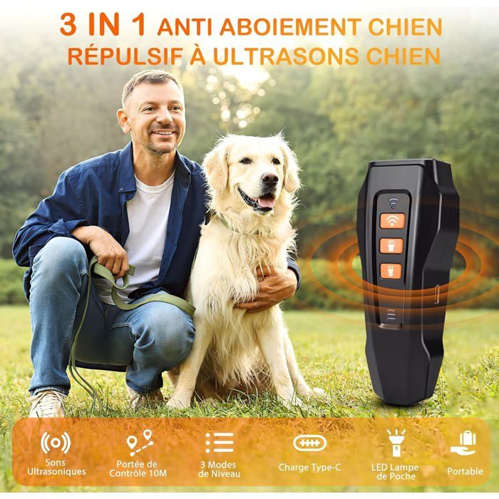 Anti Aboiement Chien Répulsif à Ultrasons Chien GATBOSN Antibell — free download