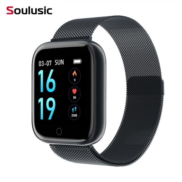Soulusic femmes tanche montre intelligente T80 IWO 8 Mate