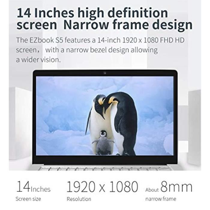 Jumper EZbook S5 Ordinateur Portable 14 Pouces1