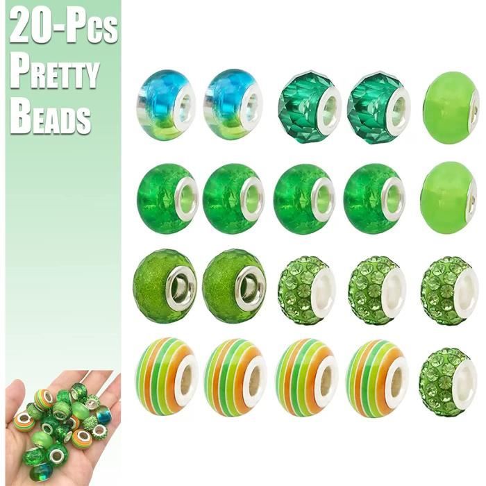 Kit Créatif Pour Fabriquer Des Bracelets - Perles Et Accessoires Pour Filles à Partir De 12 Ans