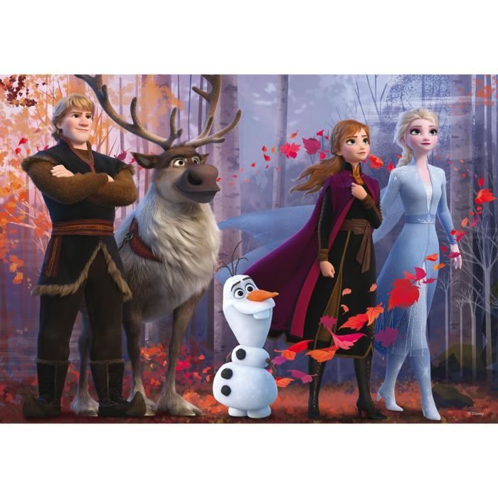 Puzzle double face Maxi Floor 108 Frozen 2 - LISCIANI GIOCHI - Enfant ...