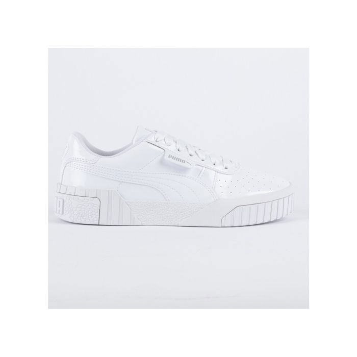 Baskets Puma Cali Patent Blanc Selena Gomez Blanc Cdiscount