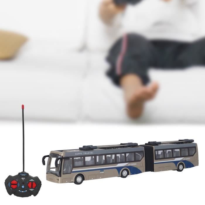 Bus Scolaire RC 4 Canaux – Télécommande Avec Anti-collision, Portes Ouvrantes, Avance/recul
