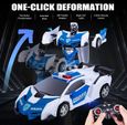Voiture Télécommandée Transformers GYROOR - Modèle Déformation - Jouet pour Enfants de 6 Ans et Plus-2
