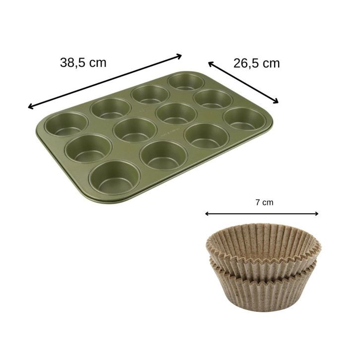 Moules Muffins Silicone Réutilisables Caissettes - 4 Couleurs Lot De 24  Anti-Adhésif Moule Cake Sans Bpa Cupcake Tasses De C[u1] - Cdiscount Maison